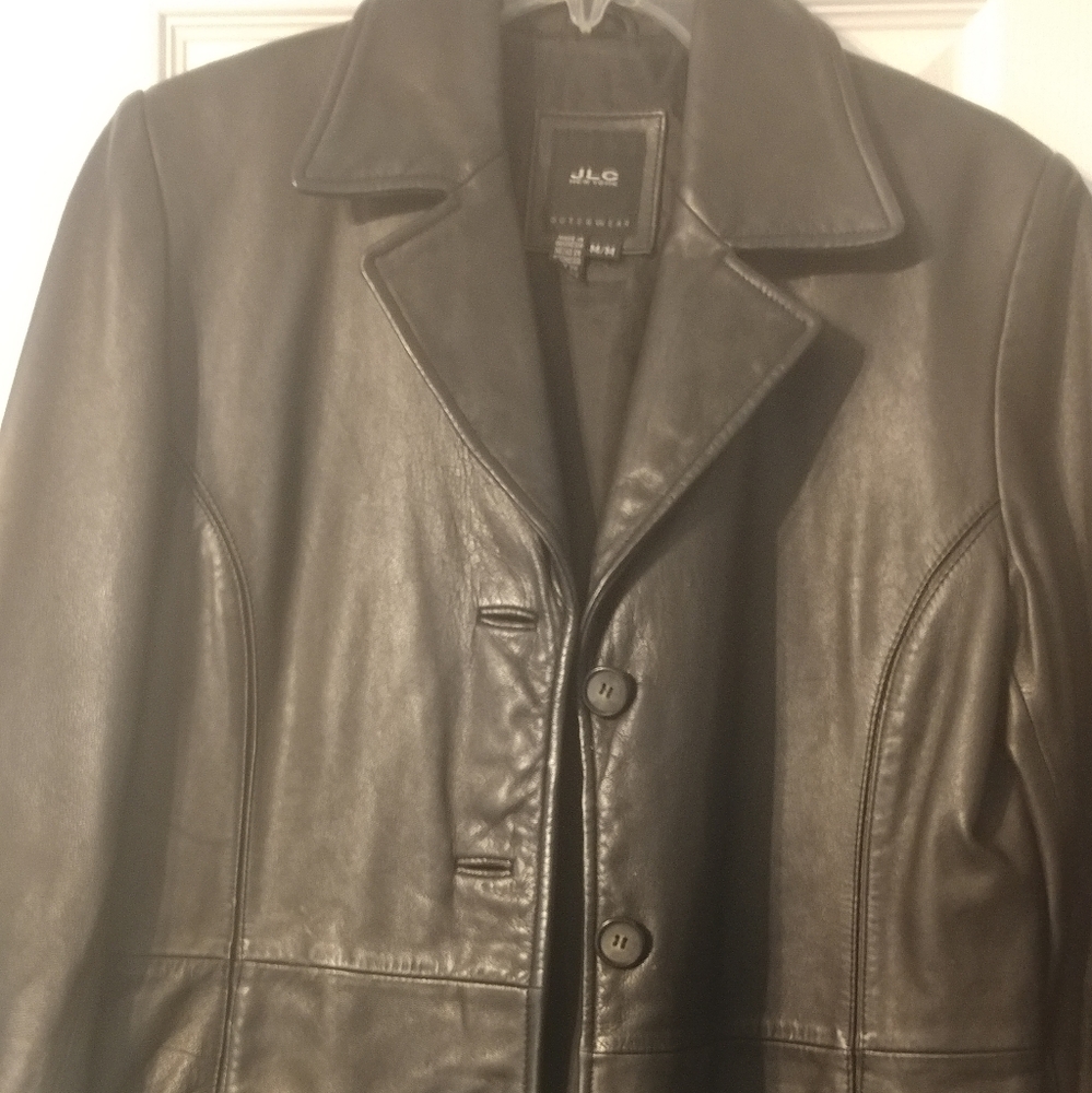 JLC NEW YORK Leather Jacket